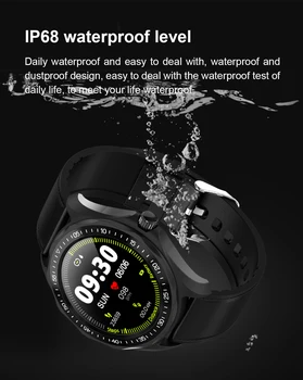 Willgallop S09 Šport Vodotesný IP68 Smart Hodinky Mužov Smartwatch Šport Hodiny Fitness Náramok Srdcového tepu Náramok