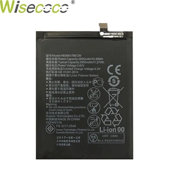 Wisecoco Novú batériu 2950mAh HB366179ECW Batériu Pre Huawei Nova 2 Nova2 PIC-AL00 PIC-TL00 PIC-L29 PIC-LX9 PIC-L09 Telefón