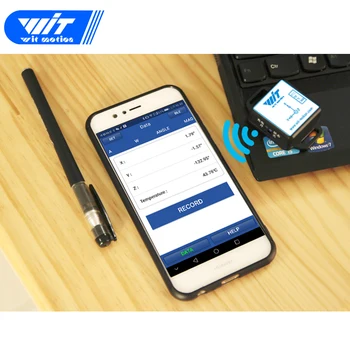 WitMotion Bluetooth 2.0 BWT901CL 9 Osi Snímača 200Hz Uhol + Zrýchlenie + Gyro + Magnetometrické Pre PC/Android/MCU S akumulátorom