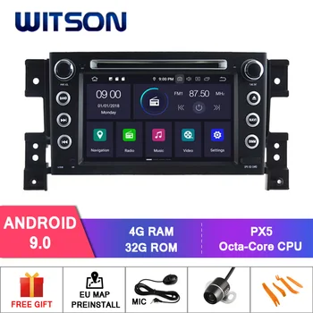 WITSON Android 9.0 IPS HD Displej pre SUZUKI GRAND VITARA AUTO DVD, GPS, 4 gb RAM+32 GB FLASH 8 Octa-Core STEREO+DVR/WIFI+DSP+DAB