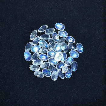 Wong Dážď Príslušenstvo Najvyššej Kvality 4 * 6 MM, Oválne Rez Srí Lanka Prírodné Moonstone DIY Šperky, Takže Voľné Drahokam Veľkoobchod