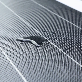 Workstar Flexibilný Solárny Panel Solárna nabíjačka 100W panel solárny ETFE Vonkajšie Automobil/RV/Loď solárna Nabíjačka Solárny Panel 100w