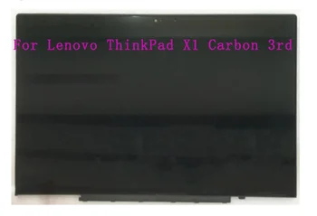WQHD LCD Displej Dotykový Displej Digitalizátorom. Montáž LP140QH1-SPA2 Pre Lenovo ThinkPad X1 Carbon 3. Gen 20BS 20BT Notebook 00HN827
