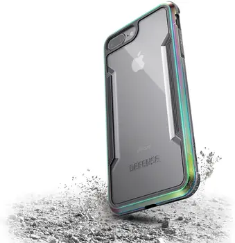 X-Doria iPhoneSE(2020) 7 8 & iPhone 7 8 Plus Prípade, Obranný Štít Series - Vojenské Stupeň Poklesu Testované, Eloxovaný Hliník,