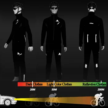 X-TIGER Zime, Vetru Bicykli Bunda Vonkajšie Windbreaker Thermal Fleece, Cyklistické Oblečenie, Nepremokavé, Reflexné Cyklistika Bunda