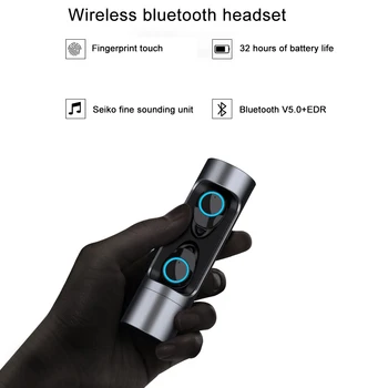 X8 TWS Bluetooth V5.0 Slúchadlo Dotykový ovládací Nepremokavé Bezdrôtové slúchadlá Mini Dvojičky Stereo Slúchadlá Slúchadlá Pre xiao PC, Telefón