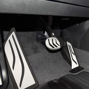 Xburstcar Nehrdzavejúcej Ocele Auto Pedál Kryt puzdro pre BMW X2 F39 2018 2019 2020 Diely NA Plynové Pedále Brzdový Pedál Kryt