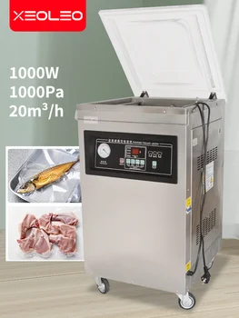 Xeoleo Jednolôžková izba Vákuové balenie stroj DZ-400 Komerčných Vákuová potravín fóliou Vákuové tesnenie stroj na balenie Potravín 220V
