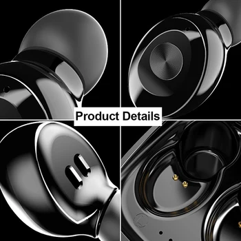 XG12 TWS Bluetooth 5.0 Stereo Slúchadlá Bezdrôtové Earbus HIFI Zvuk Šport Headhones Handsfree Herné Headset S Mikrofónom Pre Telefón