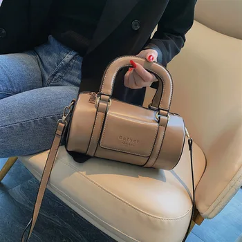 XGVOKH dámske Luxusné zips, kožené kabelky, Závit jediný ramenný Pevné Crossbody Tašky Pre Ženy Messenger Taška Ženy Peňaženky