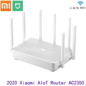 Xiao AIoT Router AC2350 Gigabit Dual-Band 2183Mbps 128RAM 2.4 G/5 ghz Wifi Opakovač 7 Vysoký Zisk Antény MU-MIMO Bezdrôtového Smerovača