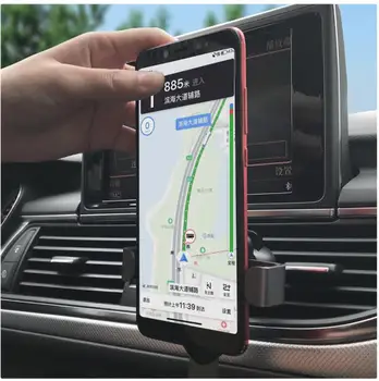 Xiao Auto Stojí odvzdušňovací mobilné police Kovové snímania gravitácie mobilephone Gravitácie prepojenie pre Smart home