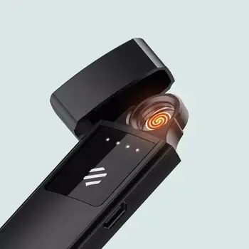 Xiao Bee Kovu Elektronická Cigareta Ľahšie USB Nabíjateľné Dotykový Displej Vetru Cigariet Gadgets Mužov Bezpečné Č Požiaru