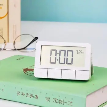 XIAO DELI Prenosné Časovač Magnetické Počítadlo LCD Digitálne Stopky Ručné Elektronické Časovač Pre Kuchyňa Varenie Budík