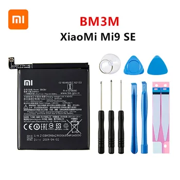 Xiao mi Pôvodnej BM3M 3070mAh batérie Pre Xiao 9 Se Mi9 SE Mi 9SE BM3M Vysokej Kvality Telefón Náhradné Batérie +Nástroje