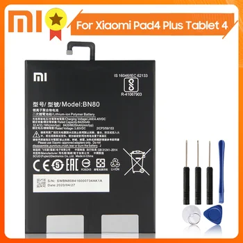 Xiao Mi Xiao Mi BN80 Batérie Telefónu Pre Xiao mi Pad4 Plus Tablet 4 Pad4 Plus BN80 8620mAh Originálne Náhradné Batérie + Nástroj