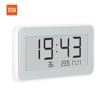 Xiao Mijia Bezdrôtový Inteligentné Elektrické Digitálne hodiny Indoor&Outdoor Vlhkomer Teplomer BT4.0 LCD Meranie Teploty Nástroje