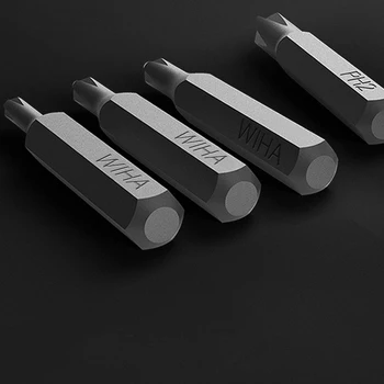 Xiao Mijia Wiha skrutkovača Každodenné Použitie Skrutky Kit 24 Presnosť Magnetické Bitov Alluminum Box xiao smart home Kit