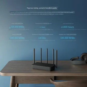 Xiao Smart Home Router 4 Gigabit Pro Dual-Band 1317Mbps 2.4 G/5.0 GHz Bezdrôtový Router Wifi Opakovač s 5 Vysoký Zisk Antény