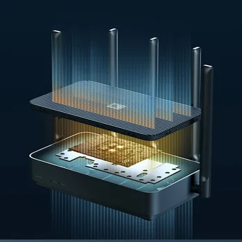 Xiao Smart Home Router 4 Gigabit Pro Dual-Band 1317Mbps 2.4 G/5.0 GHz Bezdrôtový Router Wifi Opakovač s 5 Vysoký Zisk Antény