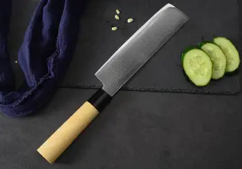 XITUO Damasku Ocele Kuchár Nôž Japonský Štýl Sushi Losos Náplň Santoku Utility Nože Profesionálne Kuchyne, Kuchynské Náradie