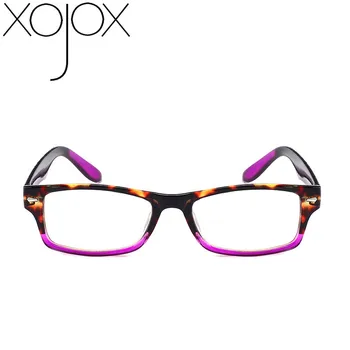 XojoX Námestie Okuliare Na Čítanie Ženy Muži Jasný Objektív Ultralight Optické Presbyopia Muž Ďalekozrakosť Okuliare +1.0 1.5 2.0 2.5 3.0 3.5