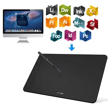 XP Digitálne Pero na Kreslenie Tablet Deco 01 Grafický Tablet 8192 úrovne Grafiky, Maľby Board Batérie, bez Pera Drop Shipping