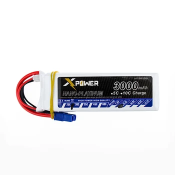 XPower 7.4 V, 11.1 V 14,8 V V 22.2 V 3000mAh 30C 2S 3S 4S 6S Nabíjateľná Lipo Batérie XT60 T inými Plug Pre RC Drone Auto Čln