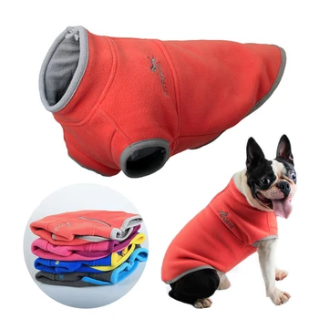 XS-5XL Oblečenie pre psy, Jar, Jeseň Pes Fleece Bunda Vesta pre Malé a Stredne Veľké Psy Šport Kapucňou Šteňa Bunda Výšivky Štítok