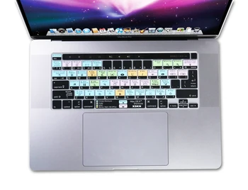 XSKN Mac OS X Skratky Kryt Klávesnice Kože pre 2020 Nový MacBook Pro 13.3 palcový Dotykový Panel A2251 A2289 USA a EÚ Verzia