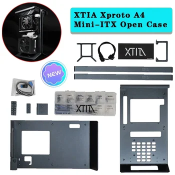 XTIA Xproto A4 Mini-ITX Otvoriť Prípade Mini Tower Prípade Tmavo Sivá Počítači