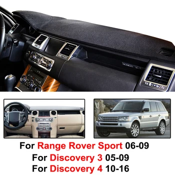 Xukey vhodné Pre Land Rover LR3 LR4 06-09 Range Rover Sport Panel Kryt Dashmat Dash Mat Pad slnečník Prístrojovej Doske Kryt Koberec