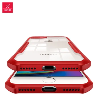 XUNDD Shockproof puzdro Pre iPhone SE 2020 Prípade, Ochranný Kryt, Airbag Nárazníka Soft Shell Pre ericsson 7 8 iPhone 7 Plus 8 Plus Prípade