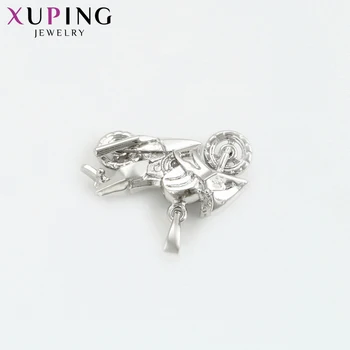 Xuping Módne Elegantný, Jednoduchý Štýl Britskej Vietor Prívesok Nový Záznam Hot Šperky Dievča Valentína Darček 34188