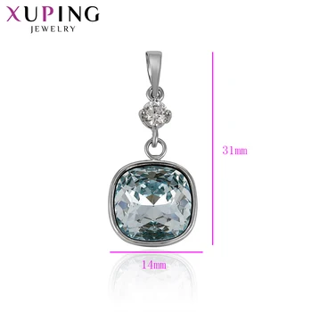 Xuping Šperky, Módne, Elegantné Kryštály Prívesok Náhrdelníky pre Ženy Valentína Darček 32885