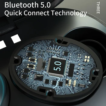 XVIDA L7 Bezdrôtový TWS Slúchadlá Mini Bluetooth 5.0 Slúchadlá Športové Headset s nabíjanie BOX Pre xiao samsung oppo všetky smartphone