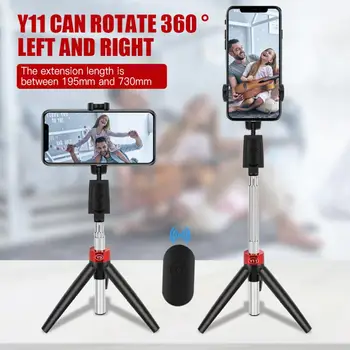 Y9 Y11 3 V 1 Selfie Stick S Statív Bezdrôtové Pripojenie Bluetooth Mobilného Telefónu Držiak Pre IPhone Huawei Samsung Xiao Akciu, Fotoaparát