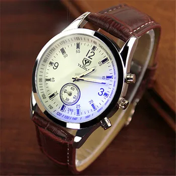 Yazole Pánske Hodinky Voľný čas Business Sledujte najlepšie Luxusné Módne Kožené Pútko Mužov, Ženy, Páry náramkové hodinky Quartz YD295