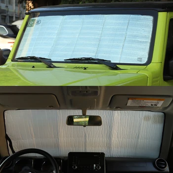 YCCPAUTO 1Pcs Predné Sklo Slnečník Na Suzuki Jimny 2019+ Auto Okno Solárnych UV Lúčov Chránič Kryt