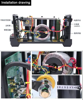 YDT RSR1600,RSR2500 stud zvárací stroj ovládací panel pre DIY kondenzátor stud zváračov