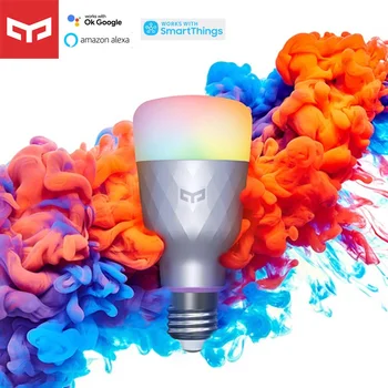 Yeelight 1SE Smart Žiarovka LED Žiarovka E27 6W RGB Bezdrôtové Ovládanie Hlasom Farebné Svetlo Pracovať pre Google Asistent homekit alexa