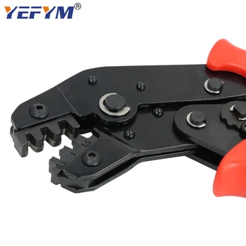 YEFYM SN-48B kliešte kliešte 0.5-1.5mm2 vysokou presnosťou čeľuste s KARTE 2.8 4.8 6.3 auto terminály súpravy drôtov elektrické ručné náradie