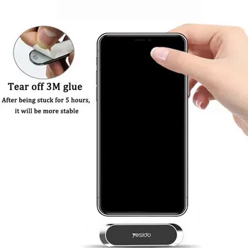 Yesido C55 Mini Pás Tvar Magnetického Telefón Držiak na Stojan Pre IPhone Samsung Xiao Stenové Kovové Magnet GPS držiak do Auta Panel