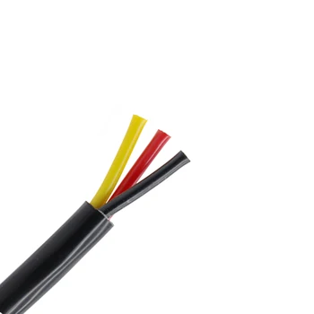 YGC silikónové gumy kábel vysokej teploty, kábel Opláštenie Drôtu 3 základné Nepremokavé oleju 4 / 6 Námestie -60- +300℃