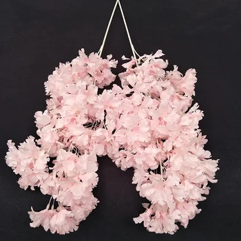 YO CHO Ručné Hodvábneho Kvetu Cherry Blossom Umelého Kvetu Sakura pre Svadobné Dekorácie Čerešňový Kvet DIY Domáce Dekorácie