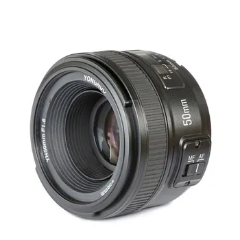 YONGNUO YN50mm F1.8 Veľké Apertúry Auto Focus Objektív Pre Canon, Nikon D800 D300 D700 D3200 D3300 D5100 D5200 D5300 DSLR Fotoaparát Objektív