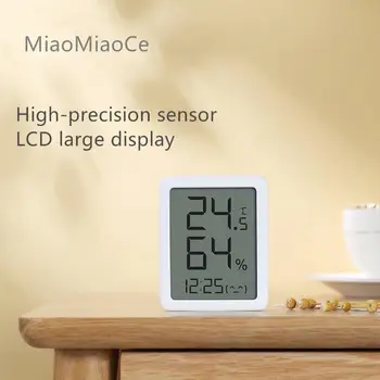 Youpin miaomiaoce MMC E-ink Displej, LCD Veľký Digitálny displej Teplomer Vlhkomer Teploty Vlhkosti Snímač z Youpin