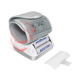 YOUWEMED Rameno Automatický Monitor Krvného Tlaku BP Sphygmomanometer Tlaku Merač LCD Tonometer pre Meranie Arteriálneho Tlaku