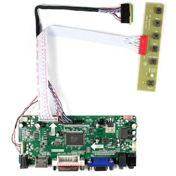 Yqwsyxl riadiacej Dosky Monitora Držiak pre B156RW01 V. 1 B156RW01 V1 HDMI + DVI + VGA LCD LED displej Regulátora Rada Ovládač