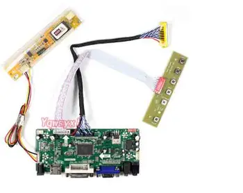 Yqwsyxl riadiacej Dosky Monitora Držiak pre B170PW06 V. 3 V3 HDMI + DVI + VGA LCD LED displej Regulátora Rada Ovládač